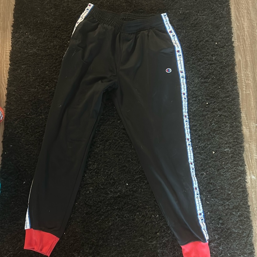 Champion track pants/ sweats size Large